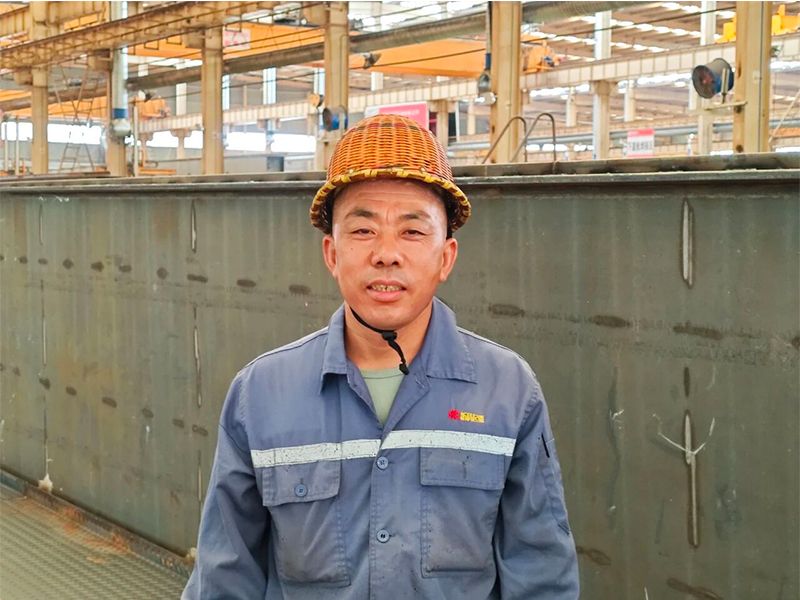 焊花灼手 匠心滚烫｜bevictor伟德焊工张胜杰