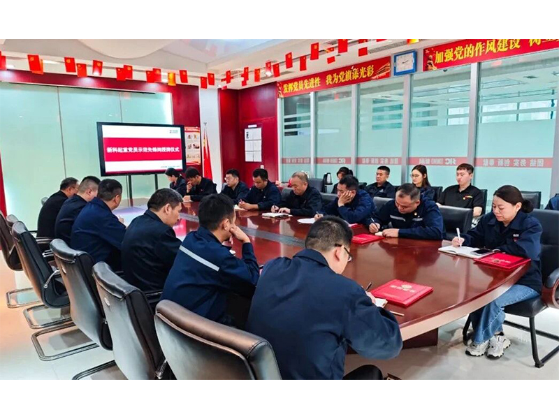 党建领 航促发展｜bevictor伟德举行党员示范先锋岗授牌仪式