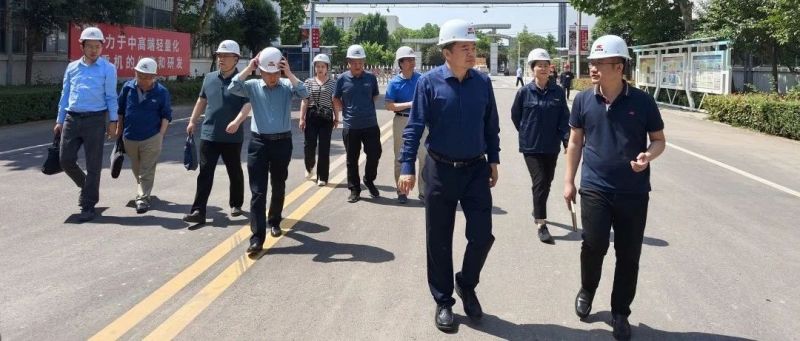 河南省市场监督管理局及省特检院领导一行莅临bevictor伟德调研